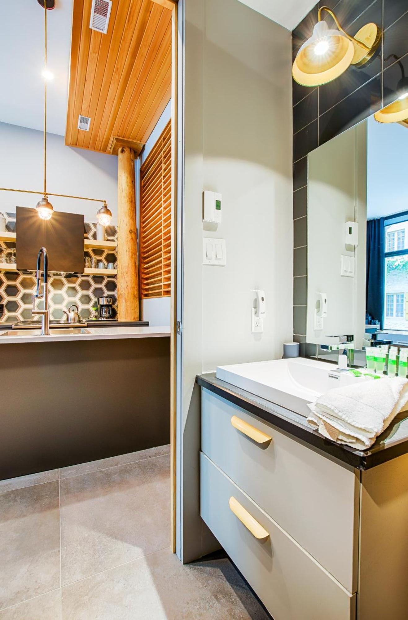 Apartmán Les Lofts Champlain - Par Les Lofts Vieux-Quebec Exteriér fotografie