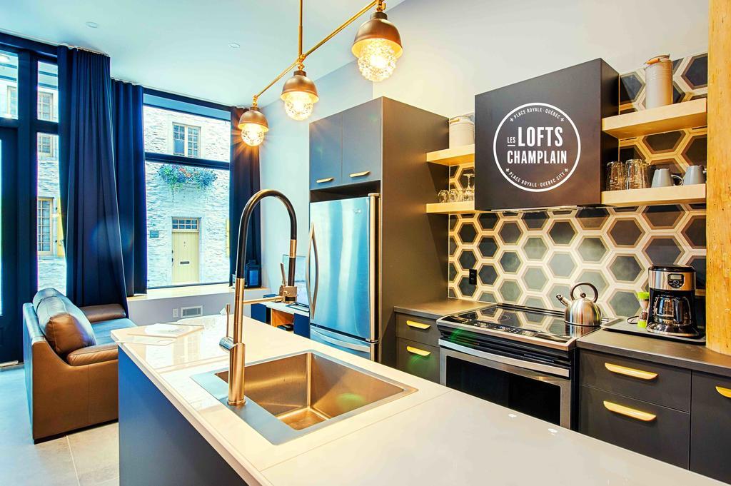Apartmán Les Lofts Champlain - Par Les Lofts Vieux-Quebec Exteriér fotografie